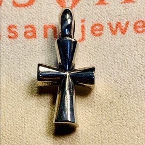 James Avery St. Teresa Sterling Cross